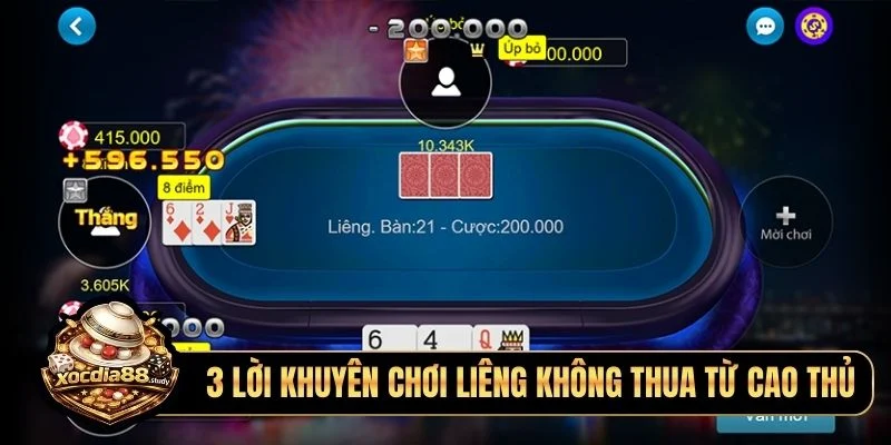 3 lời khuyên chơi liêng không thua từ cao thủ