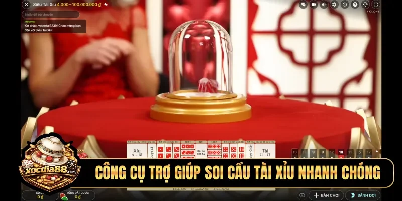 Các công cụ trợ giúp soi cầu tài xỉu nhanh chóng