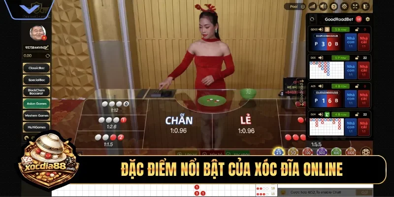Đặc điểm nổi bật của xóc đĩa online