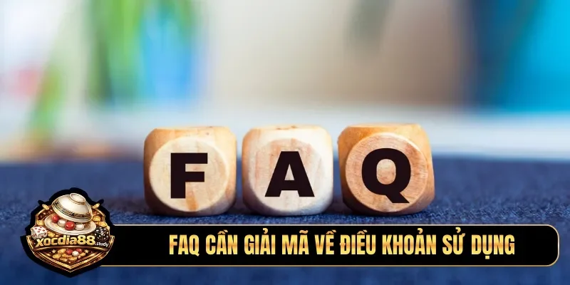 FAQ cần giải mã về điều khoản sử dụng