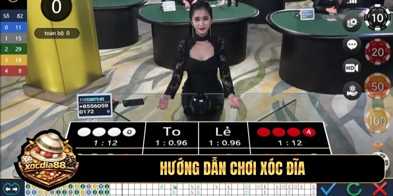 hướng dẫn chơi xóc đĩa