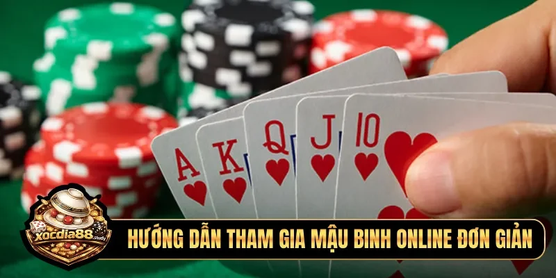 Hướng dẫn tham gia mậu binh online đơn giản
