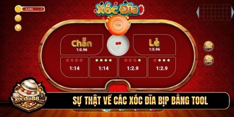 Sự thật về các xóc đĩa bịp bằng tool