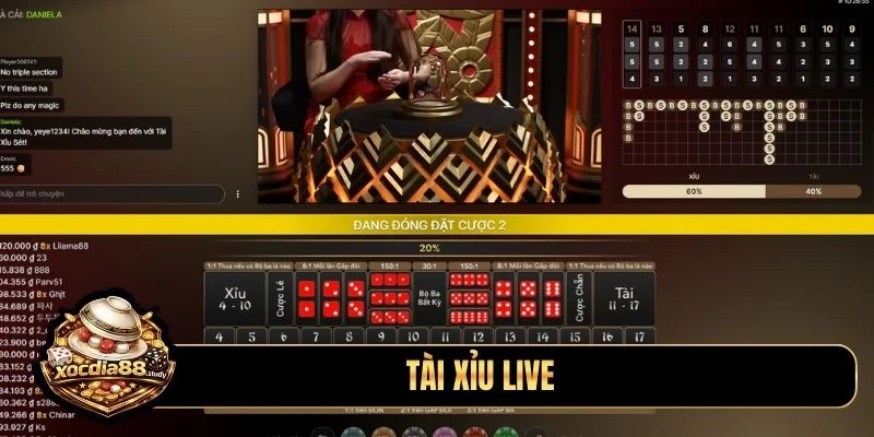tài xỉu live