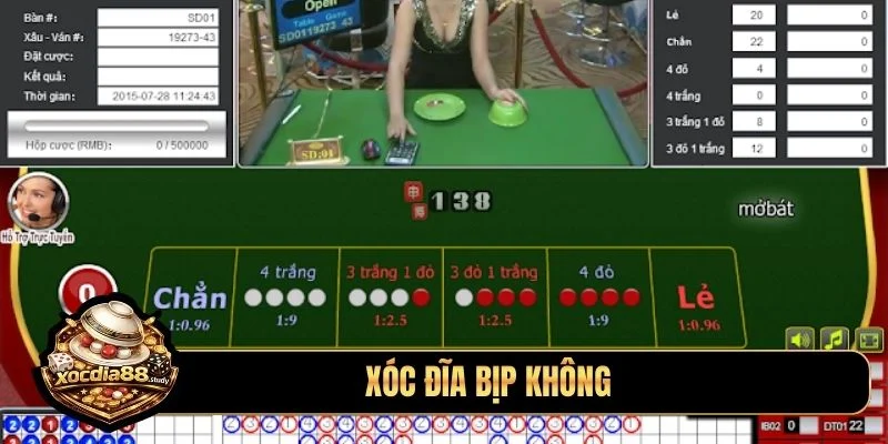 xóc đĩa bịp không